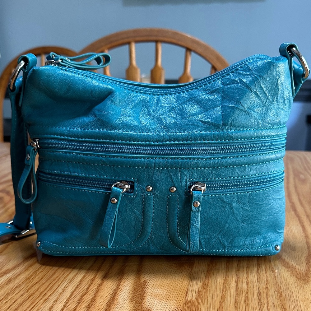 Stone & Co. Turquoise Crossbody Bag